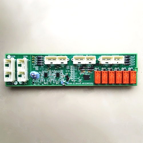 Electrical board for concrete boom pump